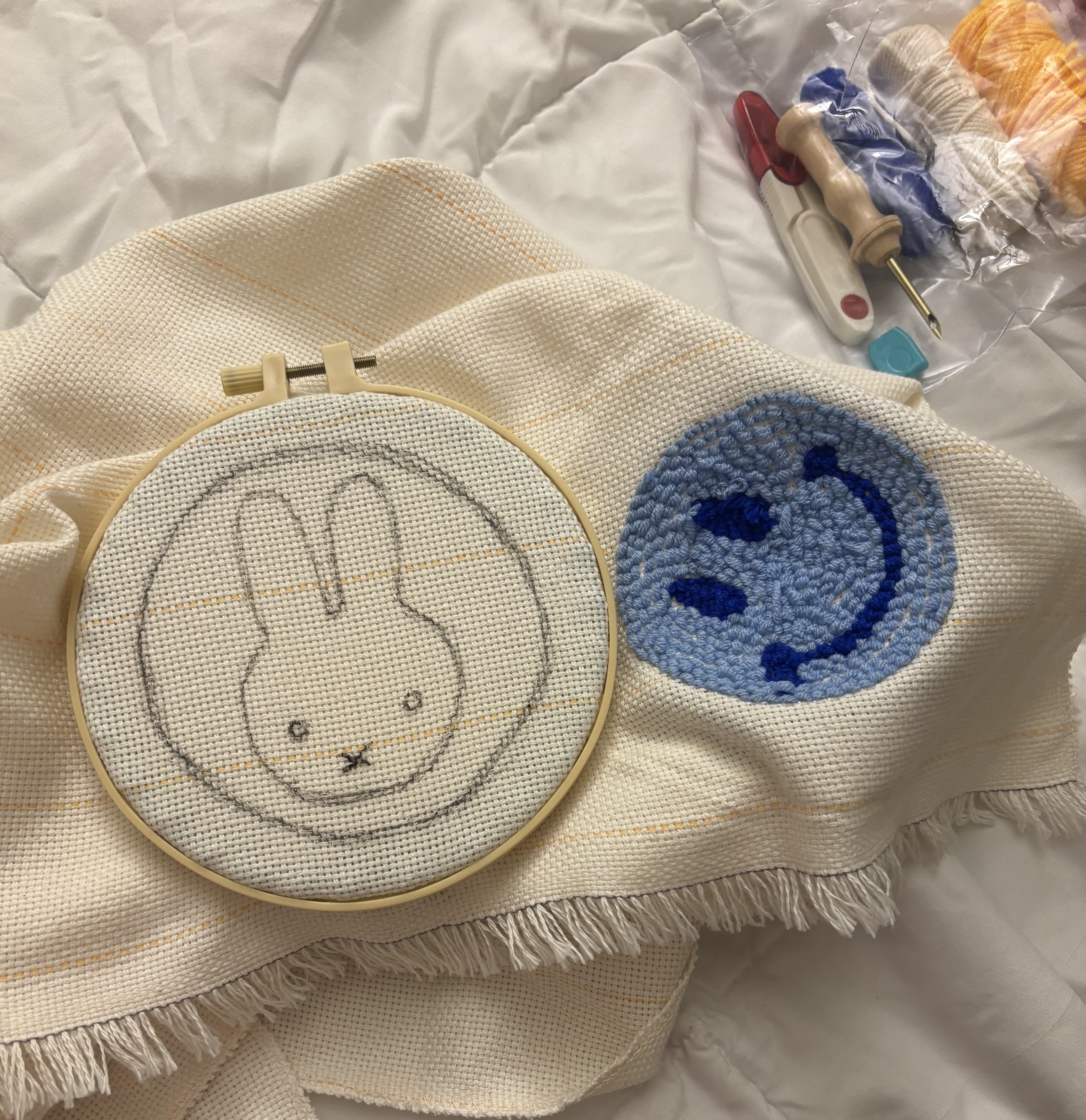 Smiley and Miffy